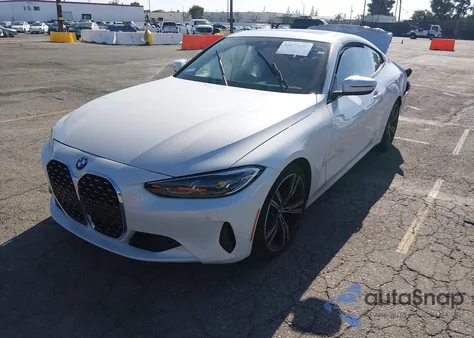 2022 BMW 430I z USA, uszkodzony, nr VIN WBA53AP05NCJ22820